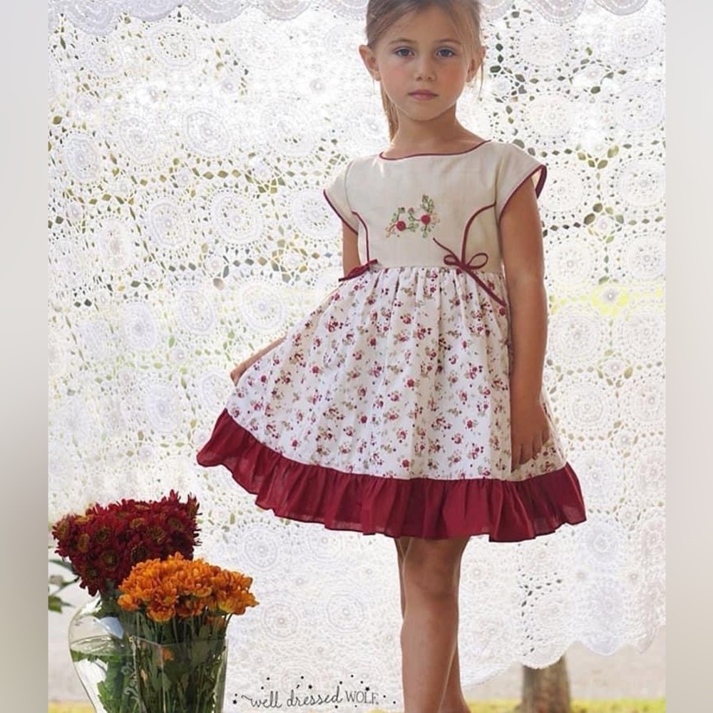 Well Dressed Wolf Grow Dress - Size 2T